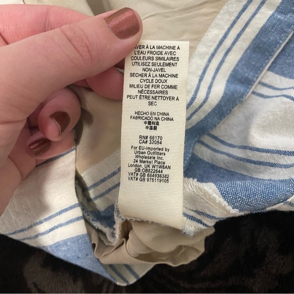 Free People Tuscan Sunrise Striped Mini Skirt - Picture 7 of 8